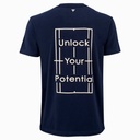 Vue fabricant — T-SHIRT GRAPHIC TEE HOMME MARINE