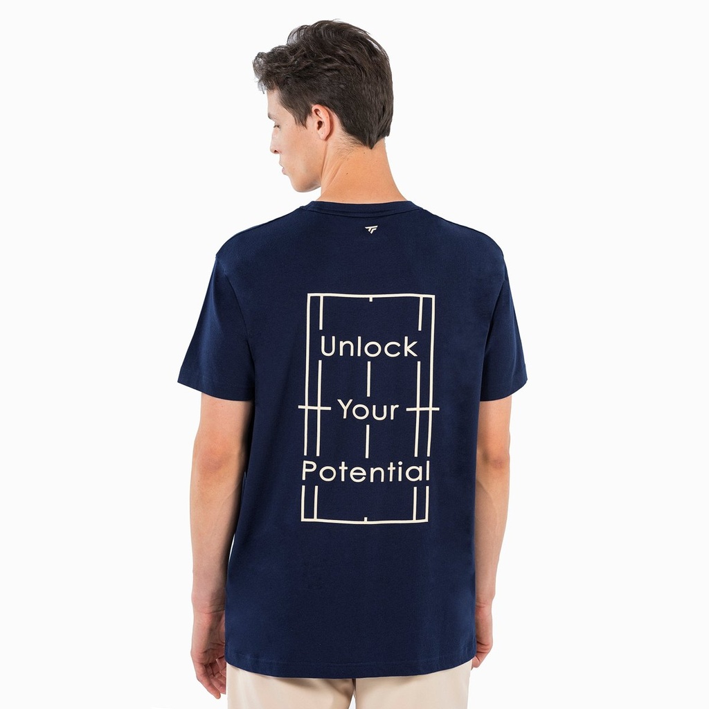 Vue fabricant — T-SHIRT GRAPHIC TEE HOMME MARINE