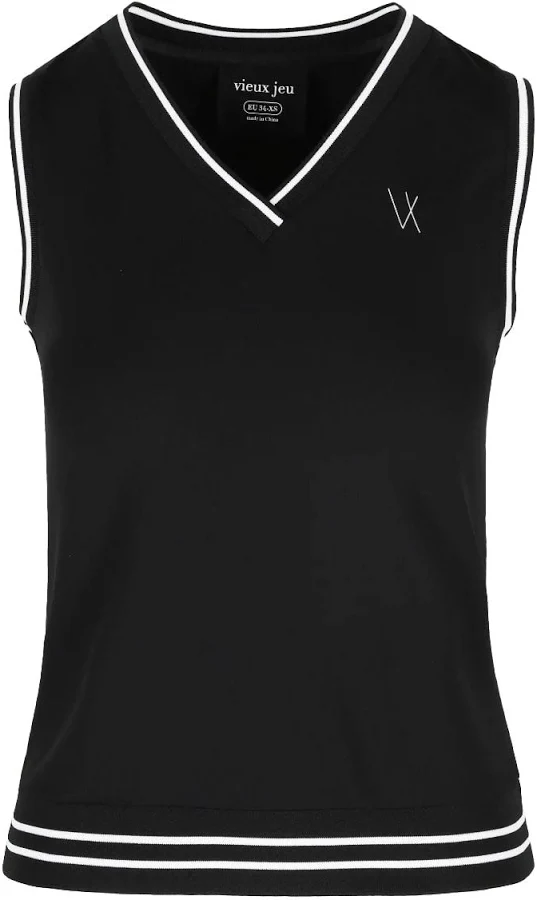 TOP VIEUX JEU EMMA 25 (BLACK, XS)