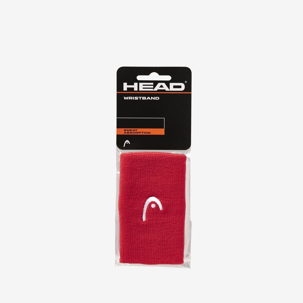 SERRE POIGNETS HEAD WRISTBAND 5" (RED)
