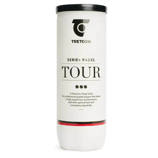 BALLES TRETORN SERIE+ PADEL TOUR