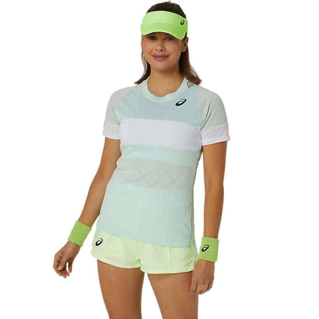 TSHIRT ASICS WOMEN GAME SS TOP (PALE BLUE, S)