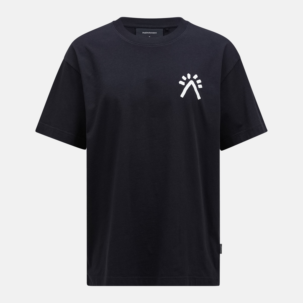 TSHIRT PEAK PERFORMANCE M GRAPHIC TEE  (BLACK, M)
