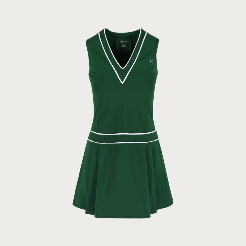 ROBE VIEUX JEU KIM (GREEN, XS)