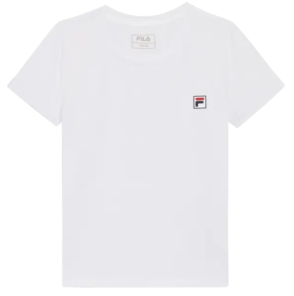 TSHIRT FILA LEONIE GIRLS  (WHITE, 116)