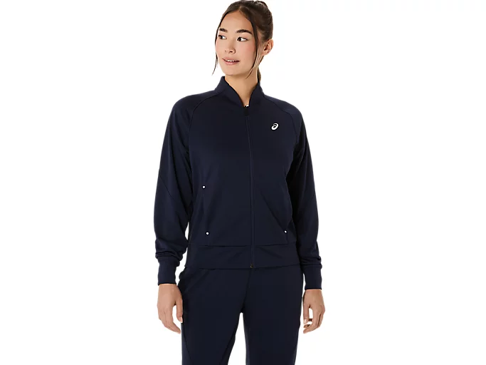 VESTE ASICS WOMEN COURT WARM UP JACKET   (XS)