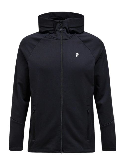 HOOD PEAK PERFORMANCE M RIDER ESSENTIALS ZIP HOOD (BLACK, XS)