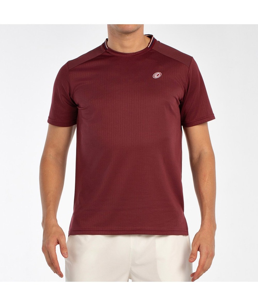 TSHIRT BULLPADEL ACRUX (VINO BURDEOS, XS)