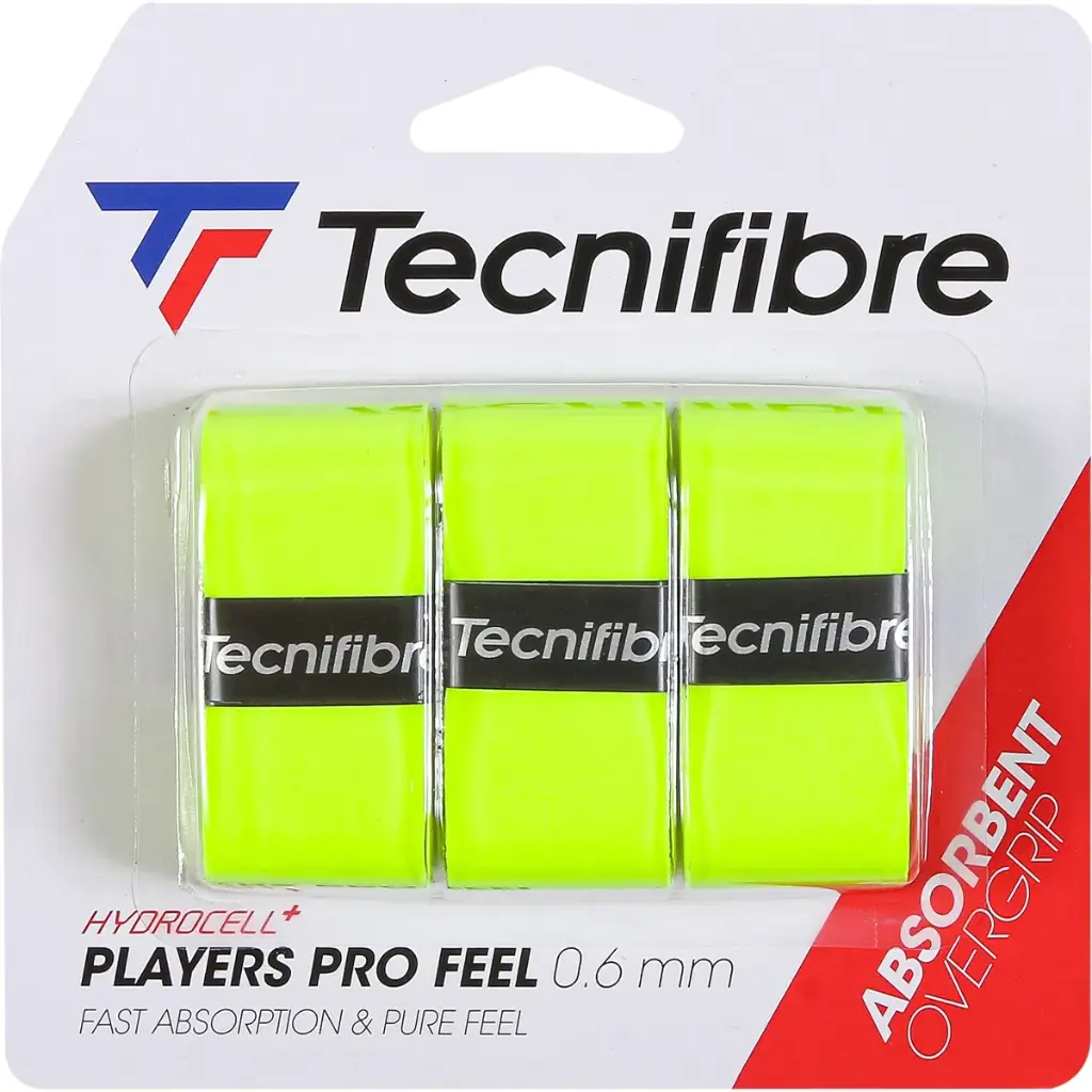 OVERGRIP TECNIFIBRE PLAYERS PRO FEEL 0.6 mm (RED)