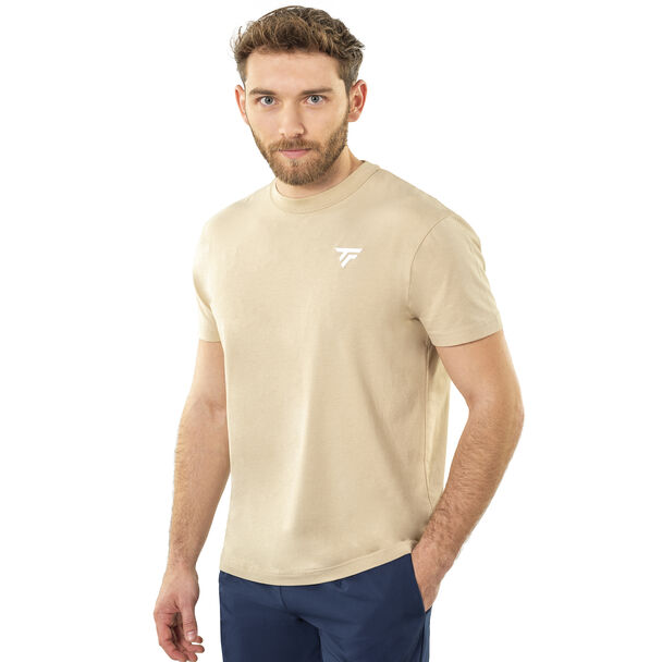 T-SHIRT TECNIFIBRE T-SHIRT GRAPHIC TEE 2025 (SAND, XS)