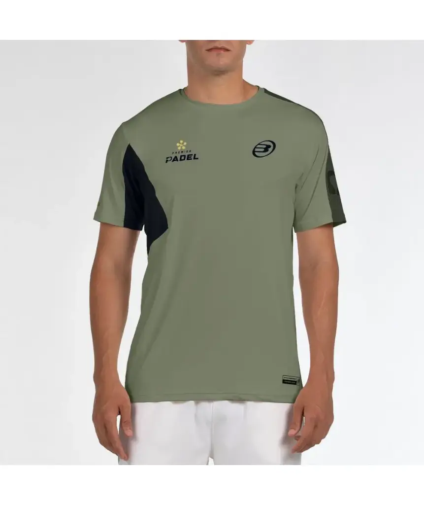 TSHIRT BULLPADEL POCATE (KAKI, XS)