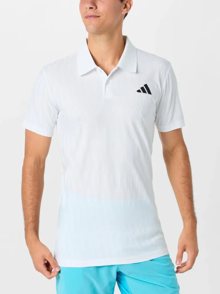 POLO ADIDAS FREELIFT POLO HOMME (BLANC, S)