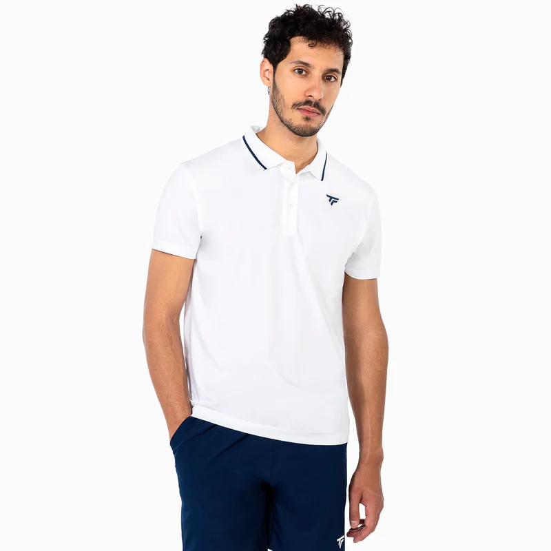 POLO TECNIFIBRE TEAM TECH POLO (WHITE, XS)