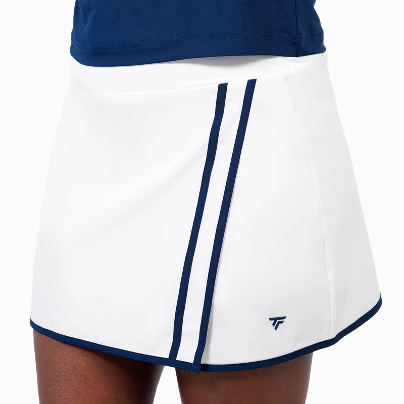JUPE TECNIFIBRE W. TEAM STRETCH SKIRT (XS, WHITE)