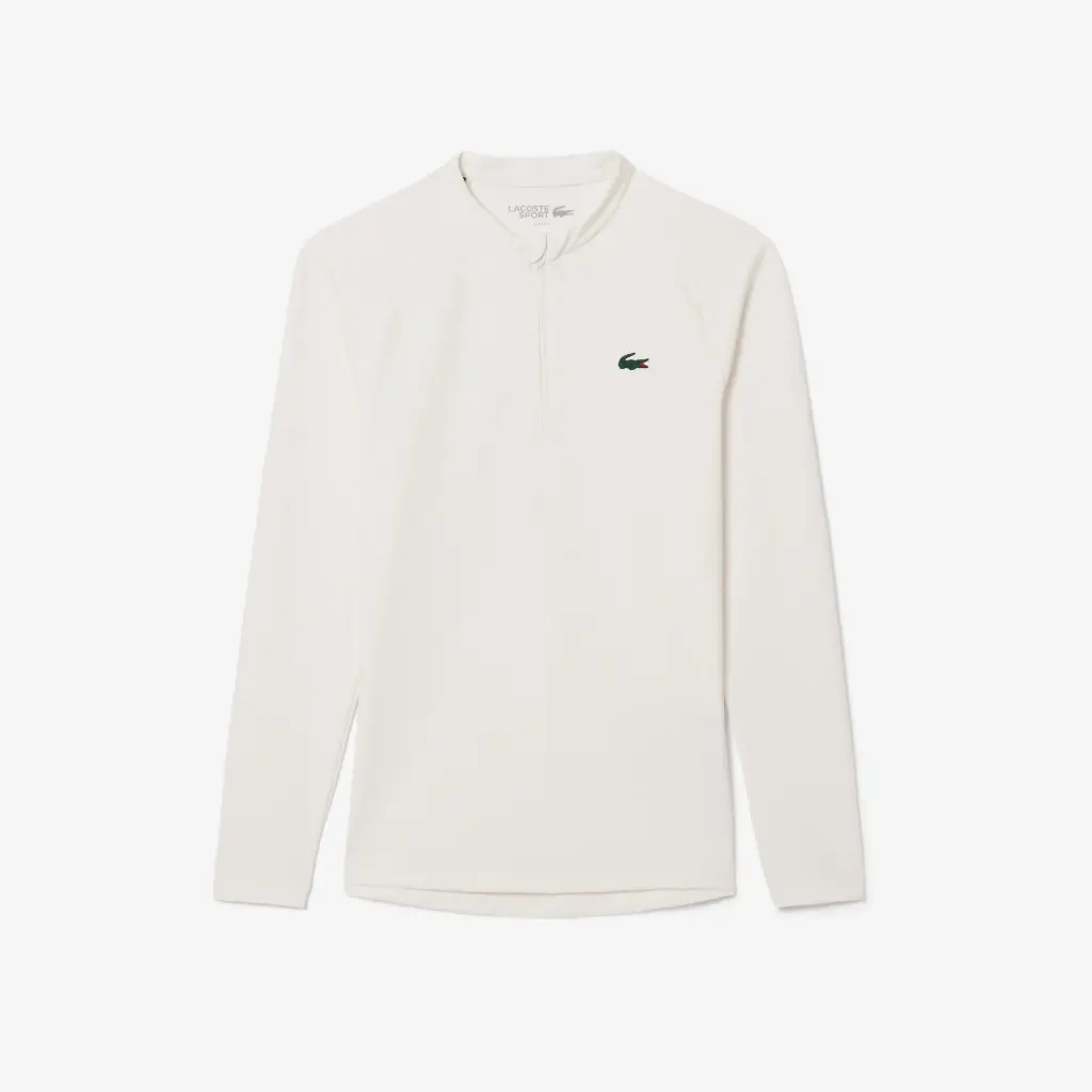 SWEAT LACOSTE SF7518 SWEATSHIRT WOMEN (WHITE, 34)
