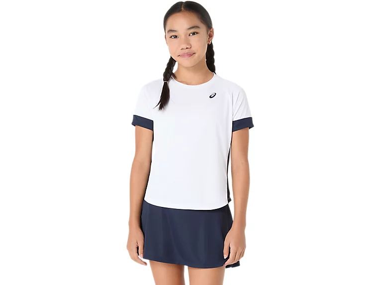 TSHIRT ASICS GIRLS TENNIS SS TOP (XS)