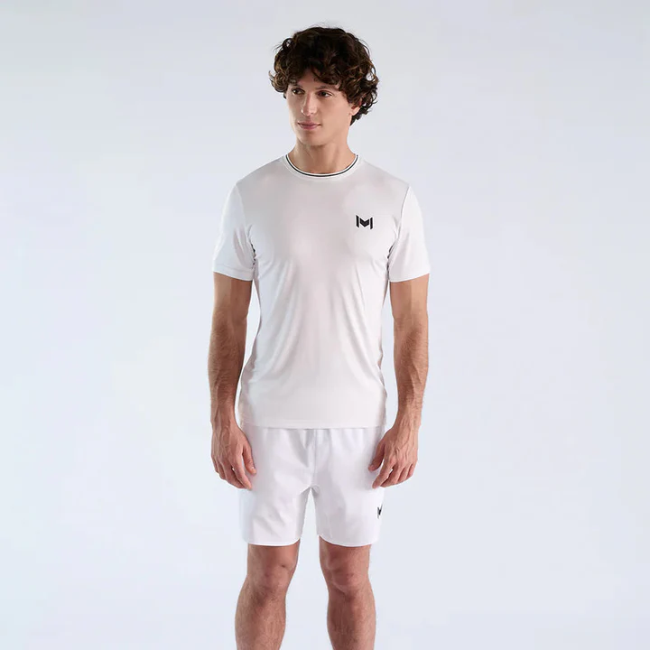 TSHIRT MORATOGLOU B2BMCMTS1 MOURATOGLOU T-SHIRT MOURATOGLOU APPAREL TECH (WHITE, S)