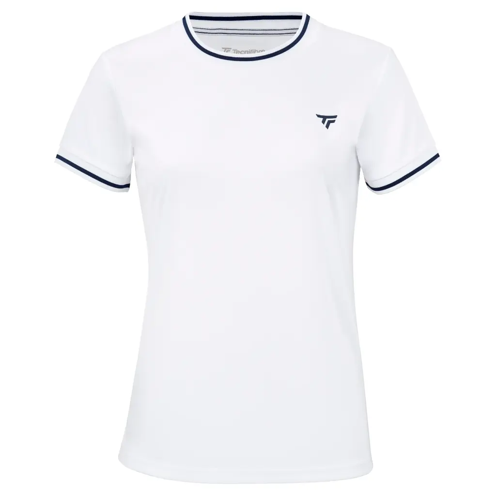 TSHIRT TECNIFIBRE TEAM TECH TEE WOMEN 2026 (WHITE, XS)