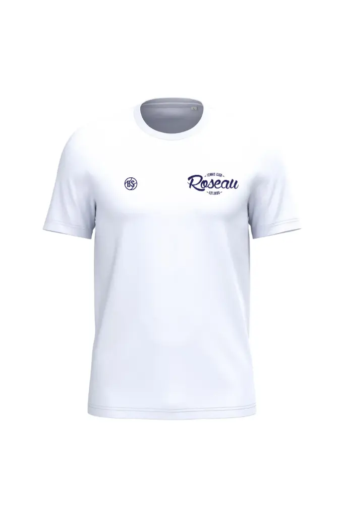 TSHIRT BS ROSEAU COTON (WHITE, XS)