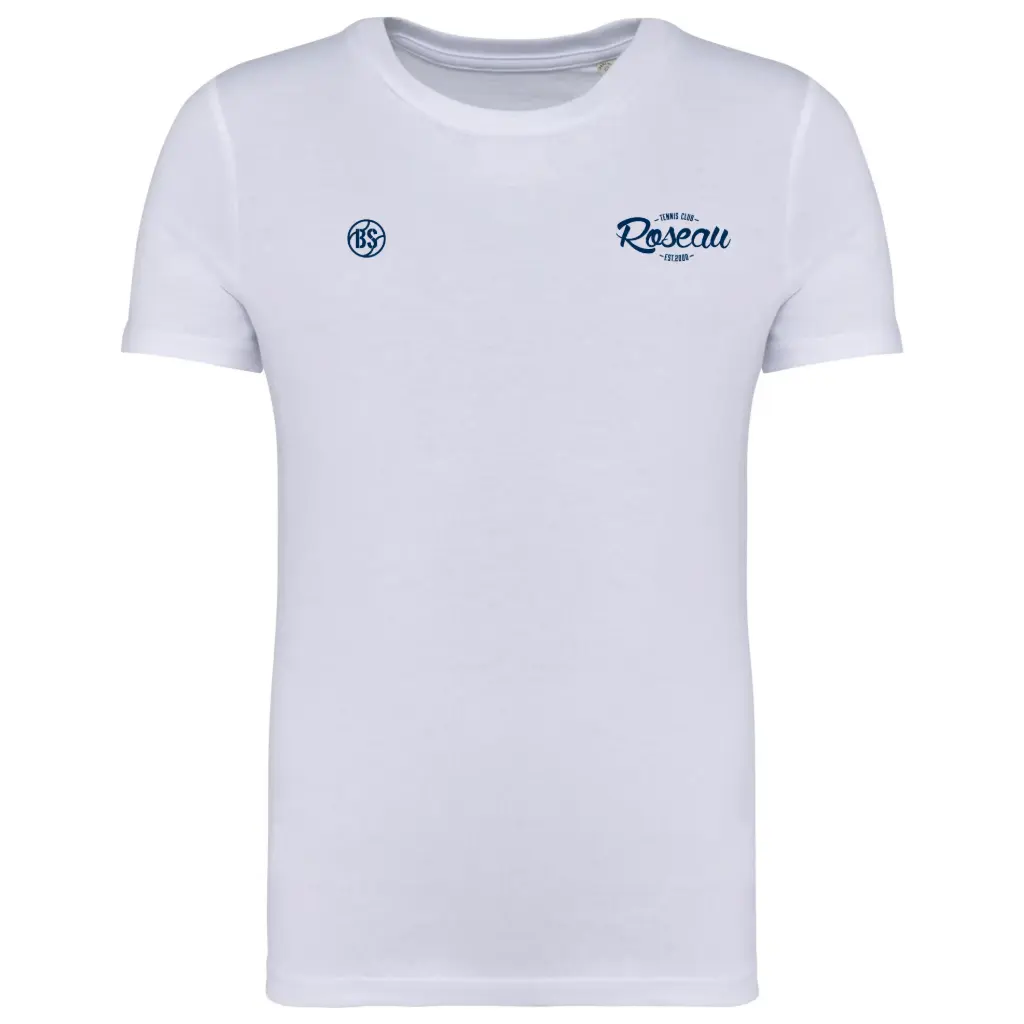 TSHIRT BS ROSEAU KIDS COTON (WHITE, 116)