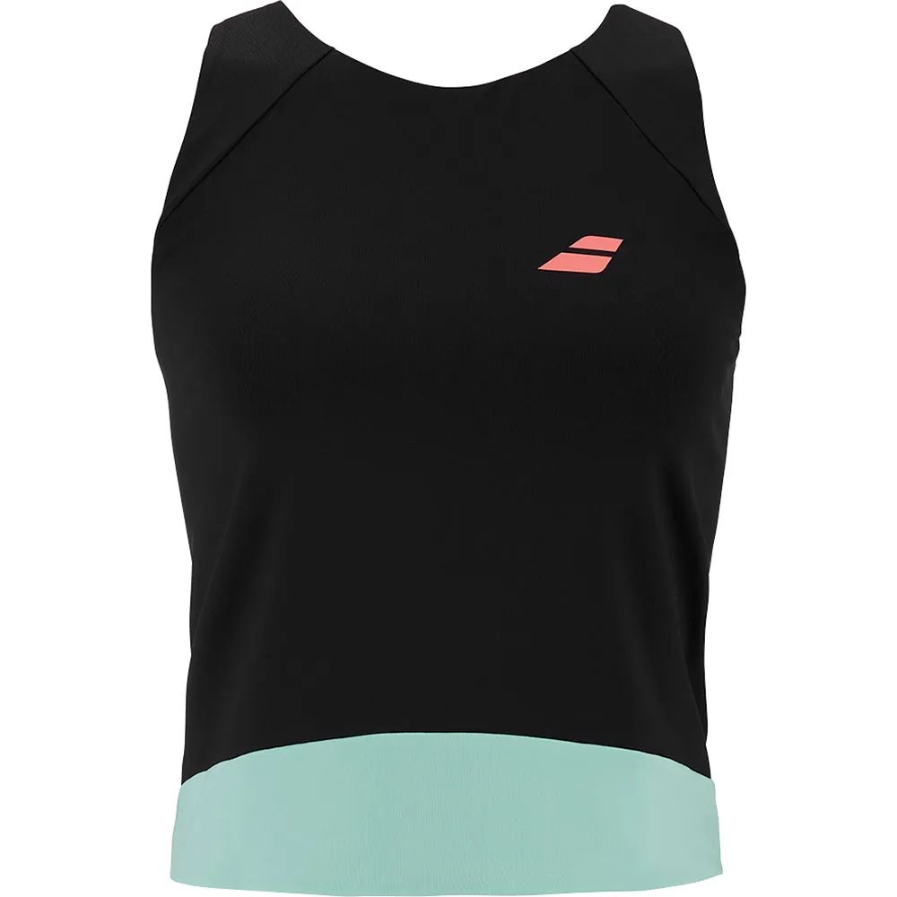 TSHIRT BABOLAT PERF TANK (BLACK/BLACK, XS)