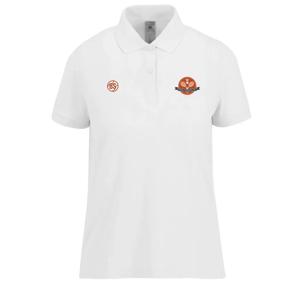 POLO BS BRUSSELS W COTON  (WHITE, XS)