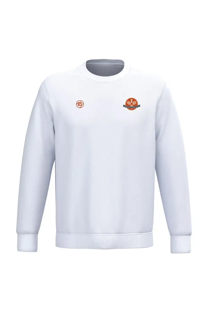SWEAT BS BRUSSELS UNISEX (WHITE, XS)