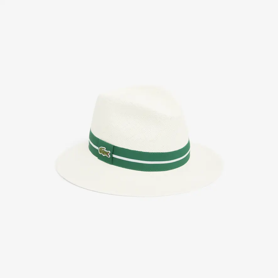 CHAPEAU LACOSTE RK0371  (BLANC-70V/VERT-132)