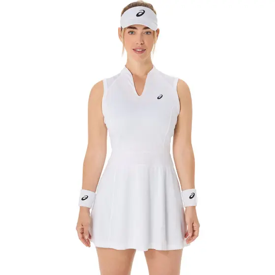 ROBE ASICS COURT DRESS WOMEN (XS, BRILLANT WHITE)
