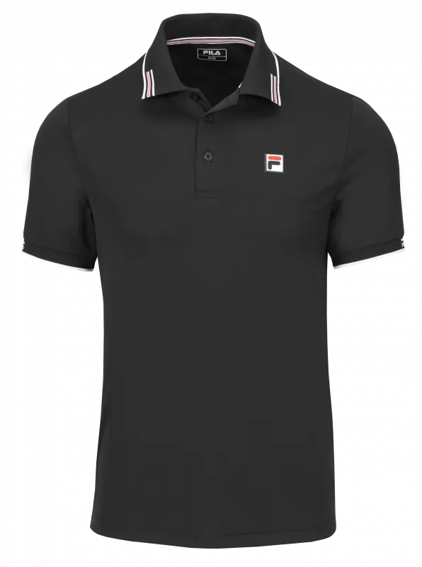 POLO FILA POLO ALEJANDRO (BLACK, XS)
