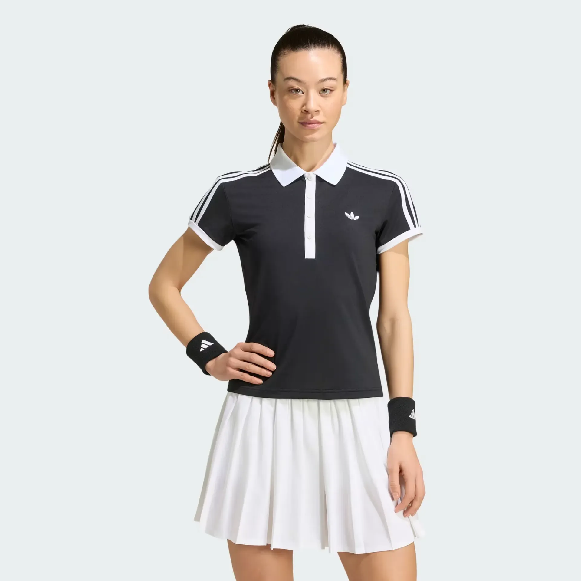 POLO ADIDAS CLASSICS POLO W (BLACK, XS)