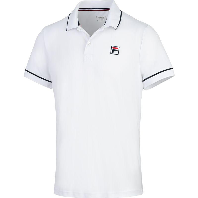 POLO FILA NEW COURT (WHITE, M)